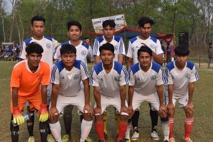द लर्ड बुद्ध कप   फुटवल प्रतियोगिताको आजको खेलमा बिग बुद्ध युवाक्लब बिजयी