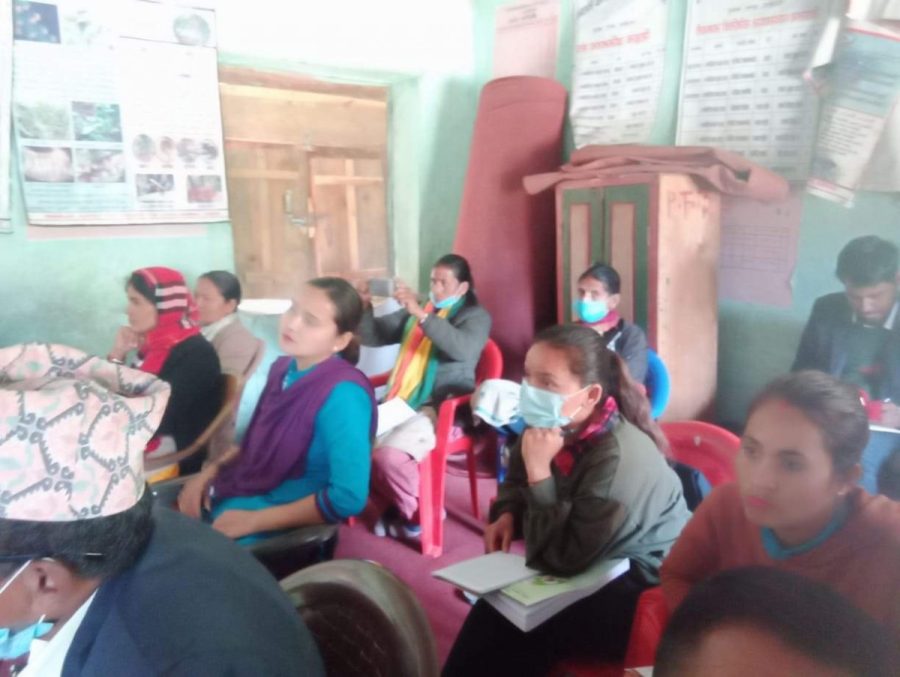 खप्तड छान्नामा स्वास्थ्यकर्मीहरुलाई क्षमता अभिबृद्वि तालिम सञ्चालन