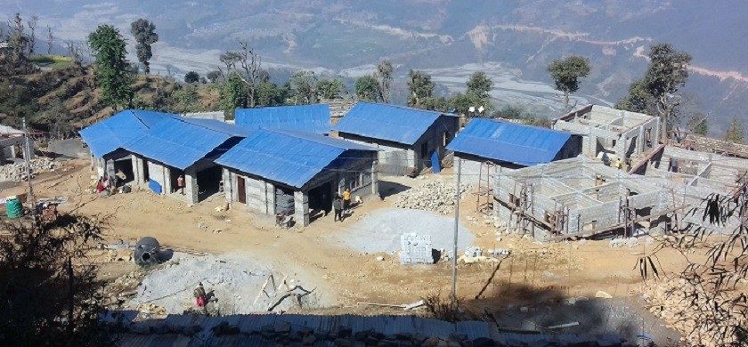 तीनधारामा चिटिक्क नमूना बस्ती बन्दै