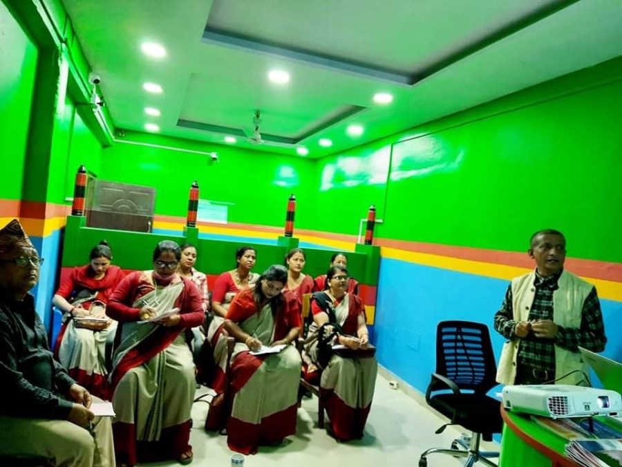 नवप्रतिभाको  उपसमितिलाई अभिमुखिकरण