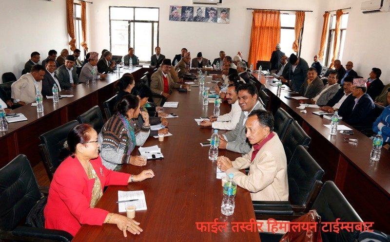 कांग्रेस केन्द्रीय कार्यसमितिको बैठक बस्दै